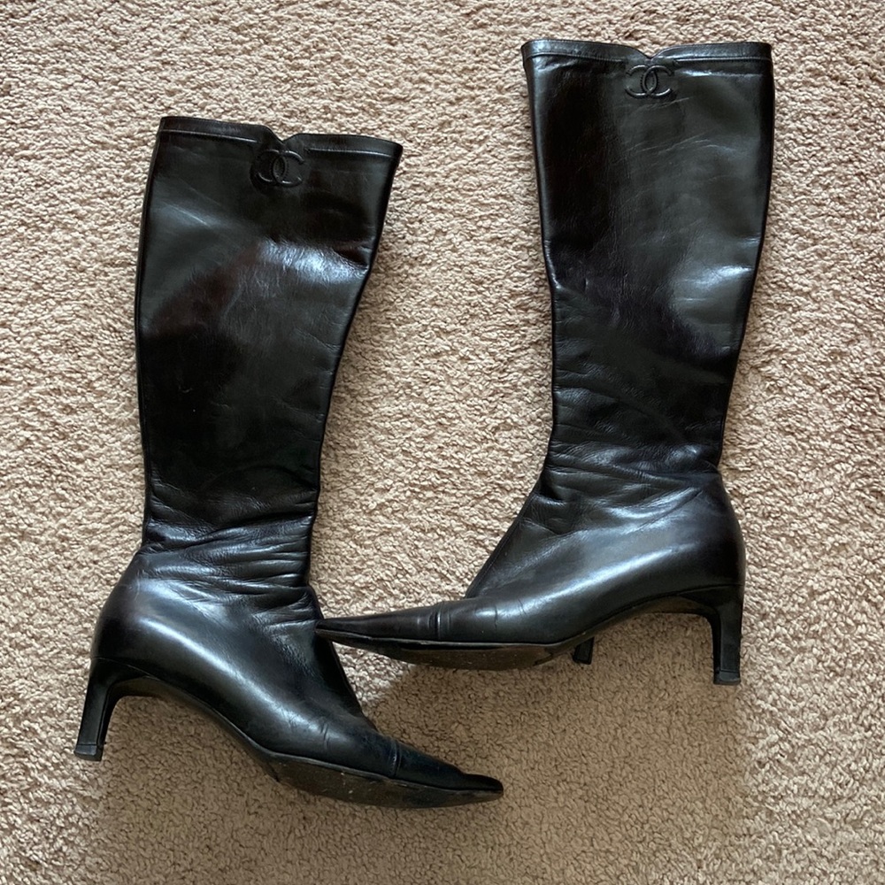 CHANEL Leather boots